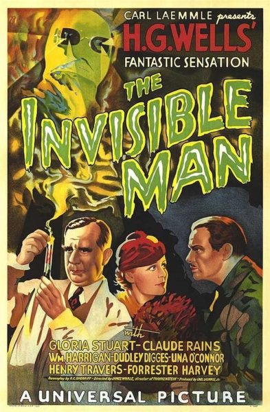 Hombre invisible Monstruos Clásicos